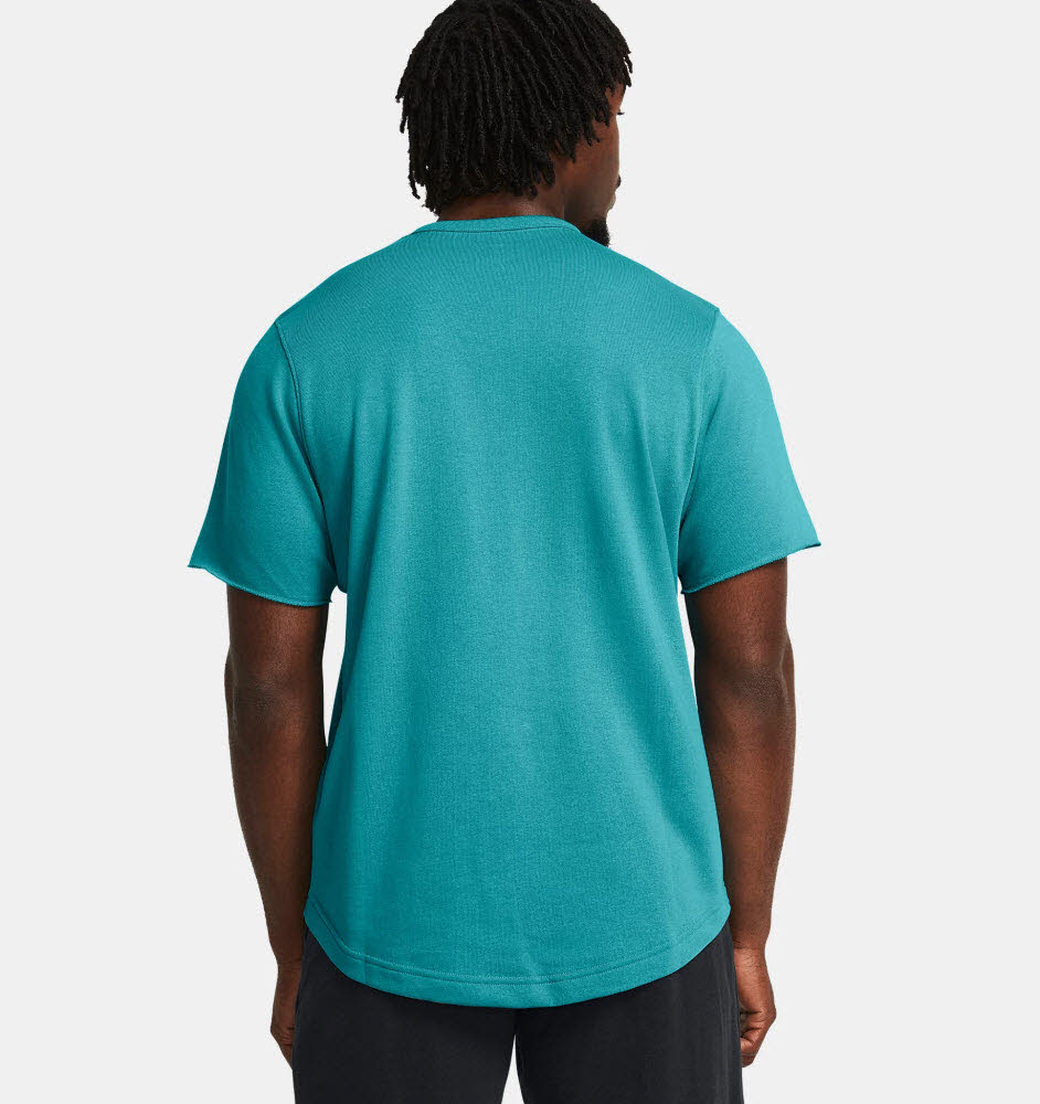 UA Rival Terry SS Colorblock-B