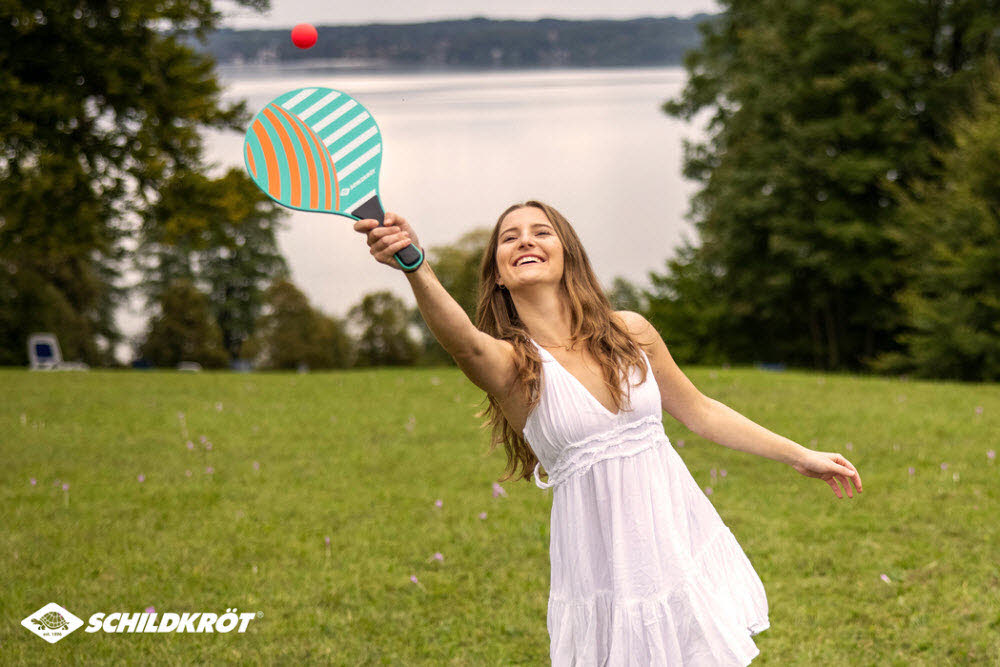 BEACH PADDLE BALL SET