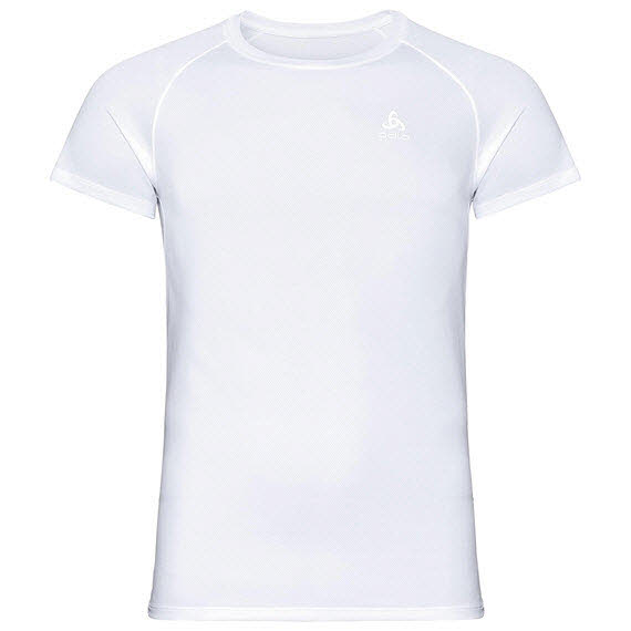 SUW TOP Crew neck s/s ACTIVE F,whit