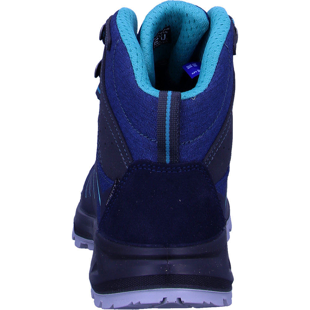 TRAIL MID LADY Wanderschuh,blau-tür
