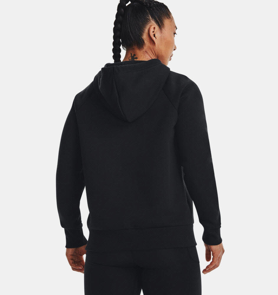UA Rival Fleece Hoodie-BLK