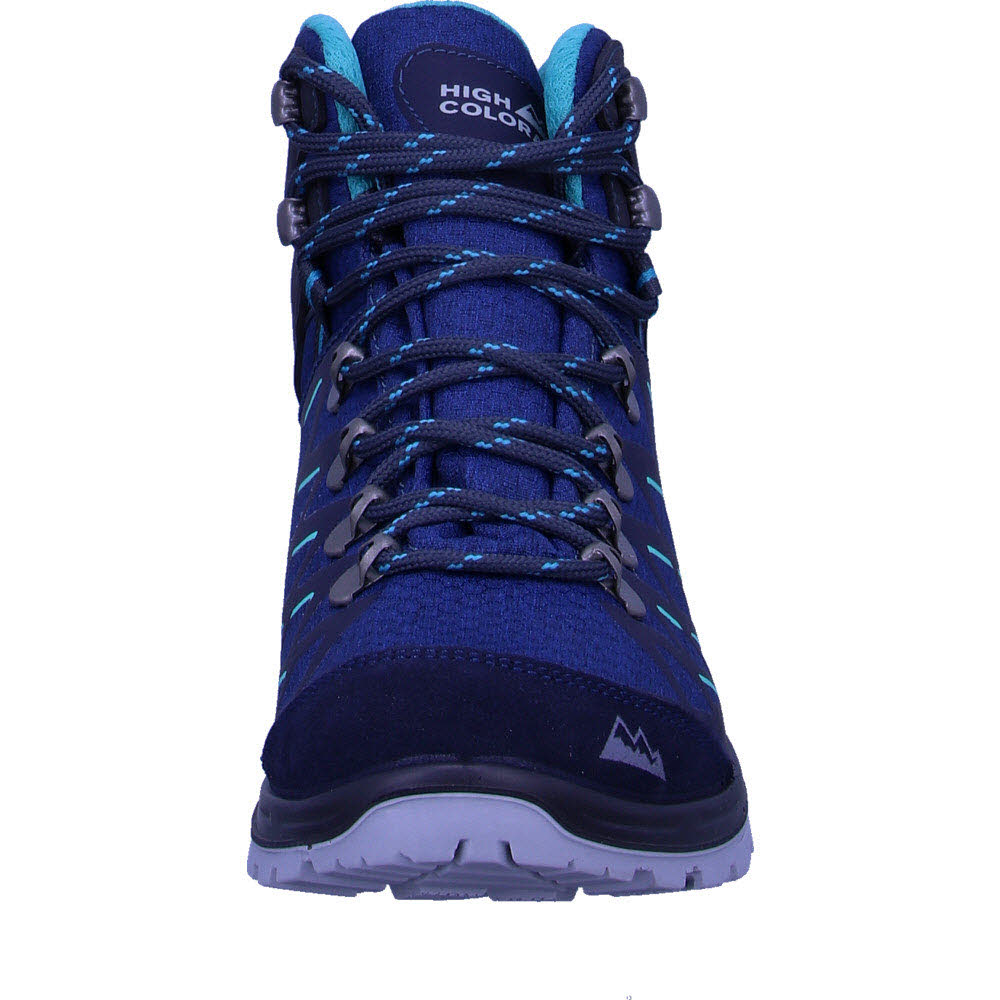 TRAIL MID LADY Wanderschuh,blau-tür
