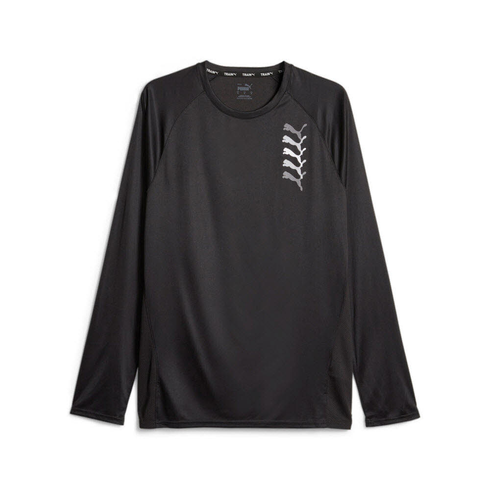 Puma Fit LS Logo Graphic T