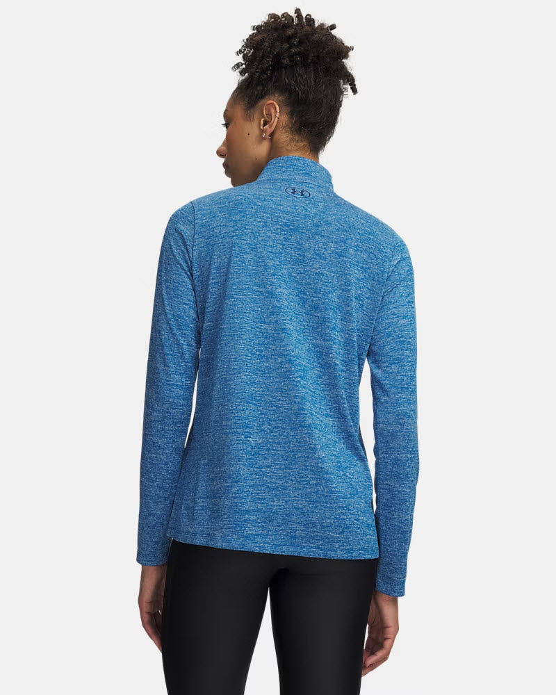 Tech 1/2 Zip- Twist-BLU