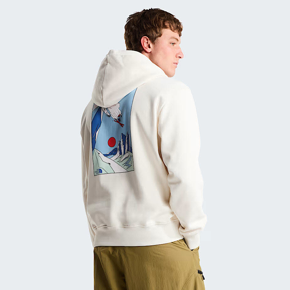 U MOUNTAIN CELEBRATION RELAXED HOODIE-GR