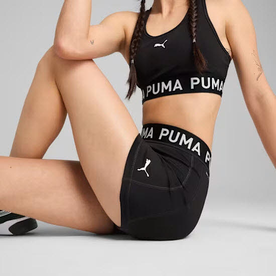 W PUMA STRONG SHORT TIGHT