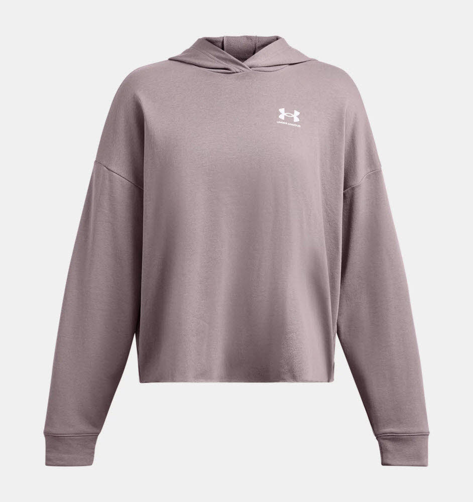 UA Rival Terry OS Hoodie-GRY
