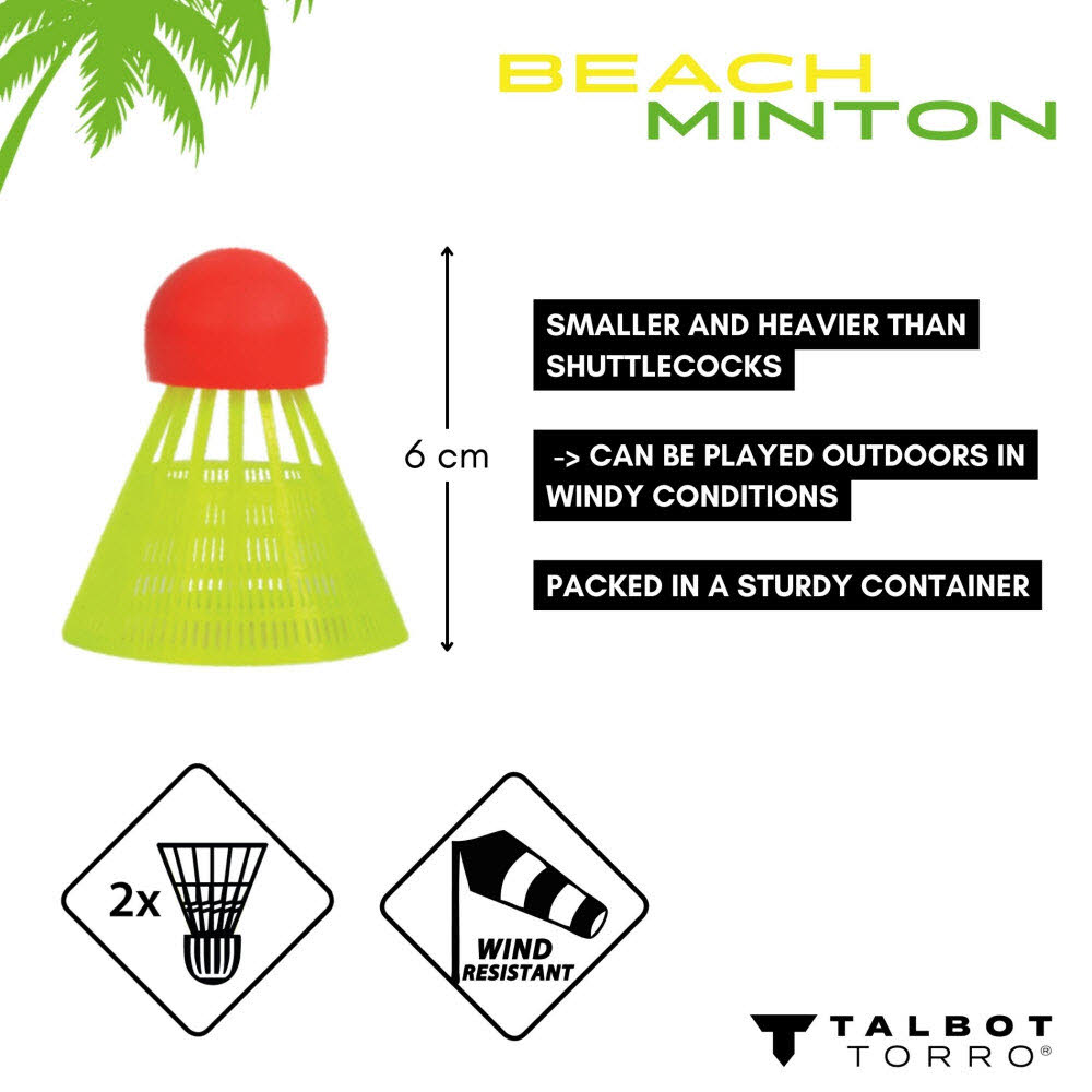 BEACHMINTON Set  im Racketbag