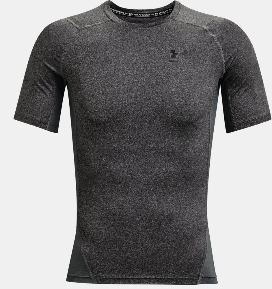 UA HG Armour Comp SS-BLK
