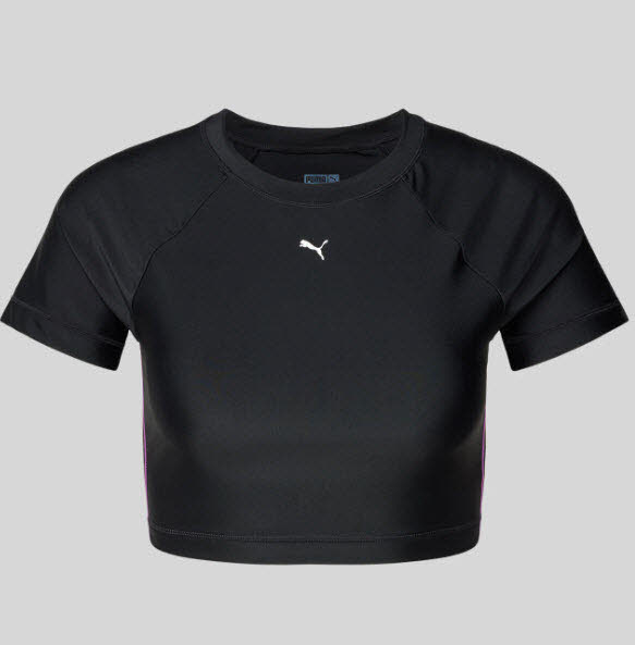 PUMA SWIM WOMEN SHORT SL CROP TOP 1