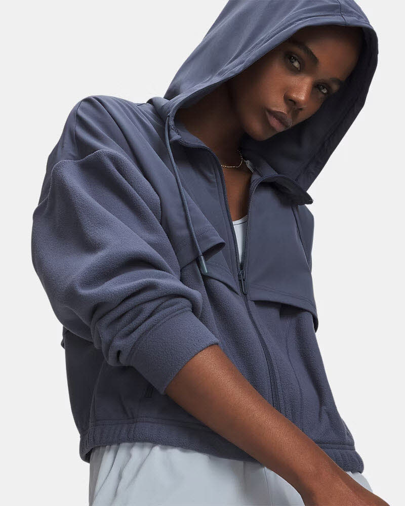 UA Performance Fleece Jkt-GRY