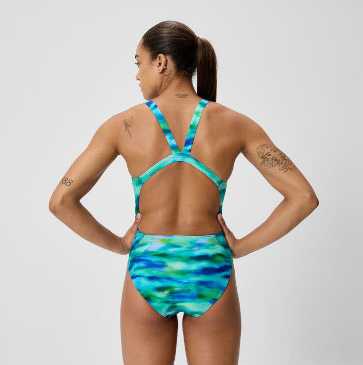 Female Allover Printed Leaderback