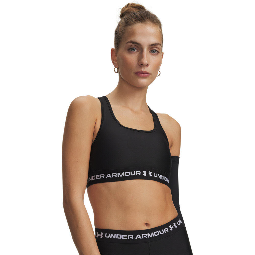 NOS Crossback Mid Bra-BLK