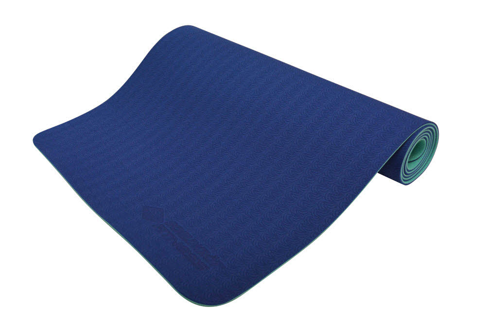 Bicolar Yoga Matte 4mm navy-mint