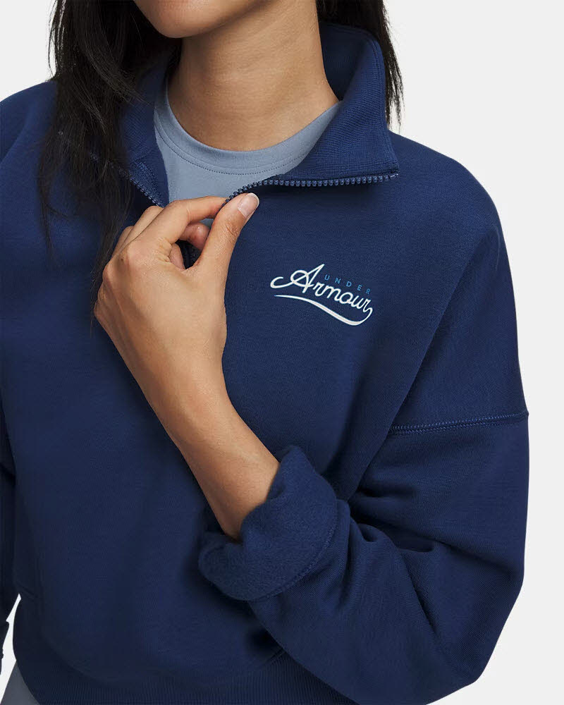 RIVAL FLEECE VARSITY HZ-BLU