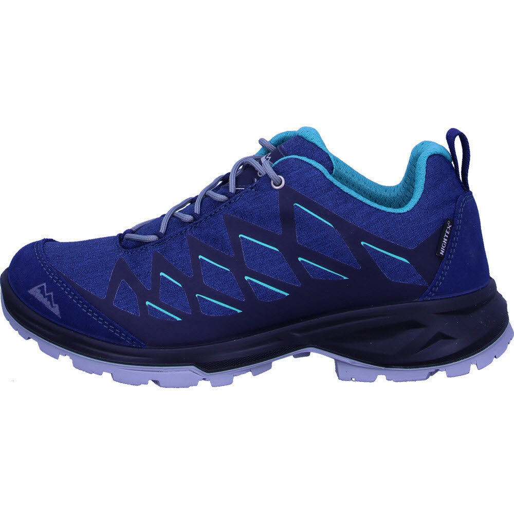 NOS TRAIL LOW LADY Wanderschuh,blau