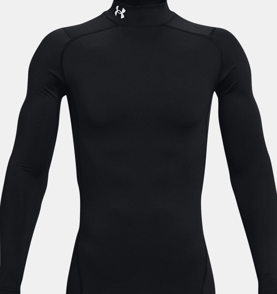 UA CG Armour Comp Mock-BLK