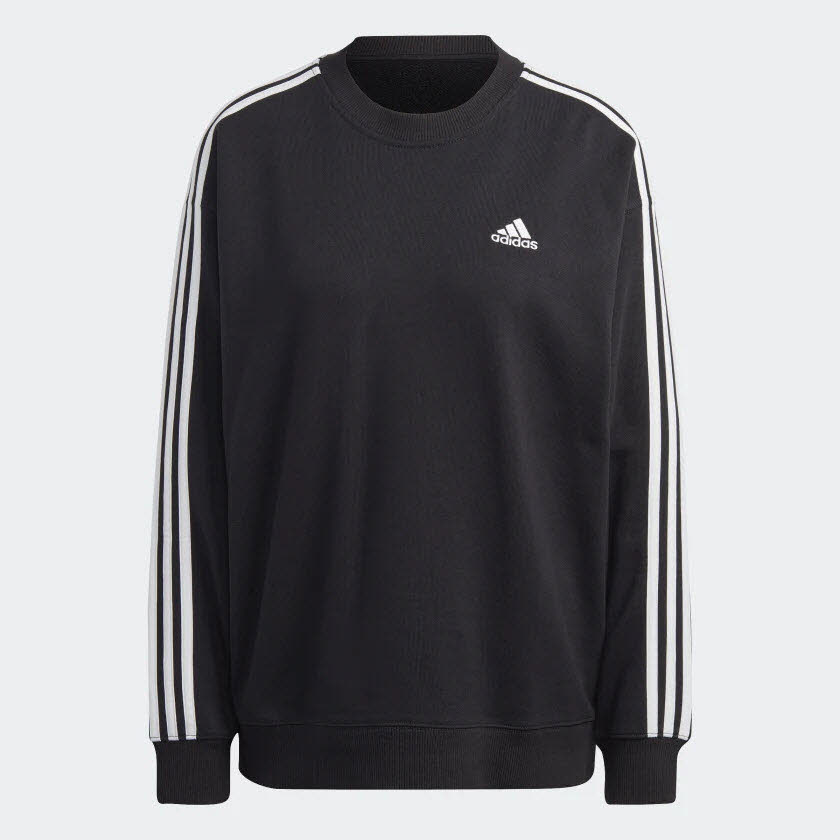 W 3S FT SWT,BLACK/WHITE