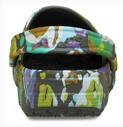 Classic Painted Floral Clog