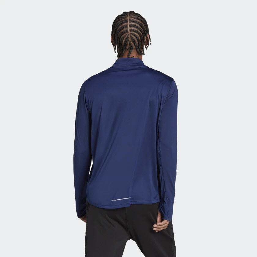 OTR 1/2 ZIP,DKBLUE