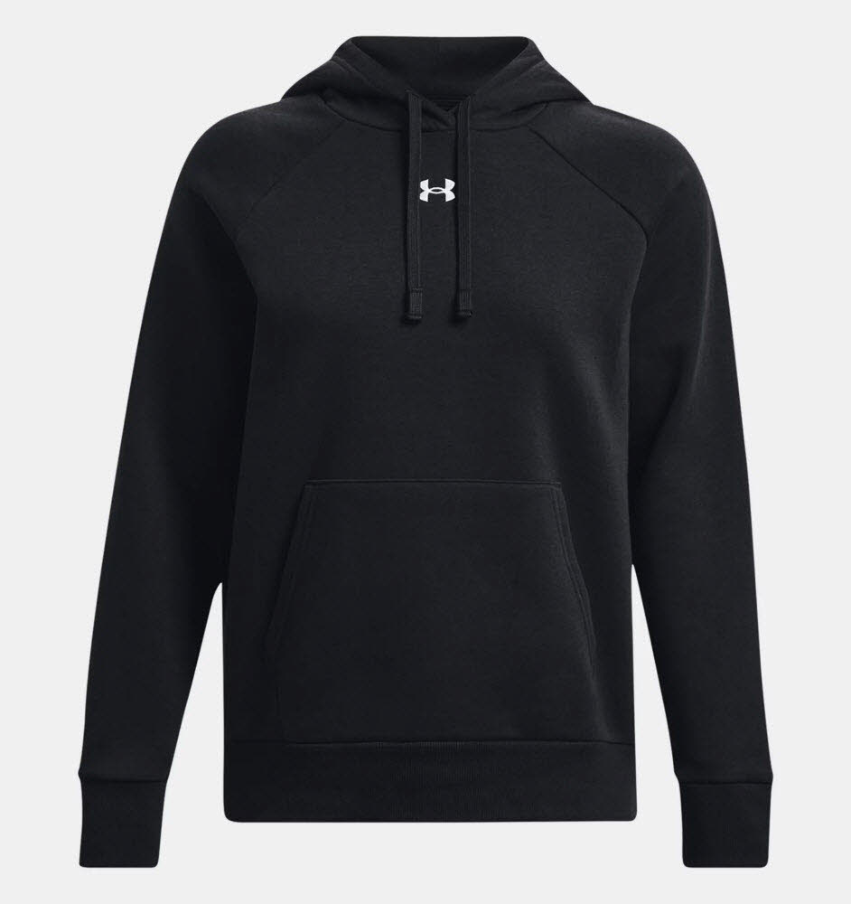 UA Rival Fleece Hoodie-BLK