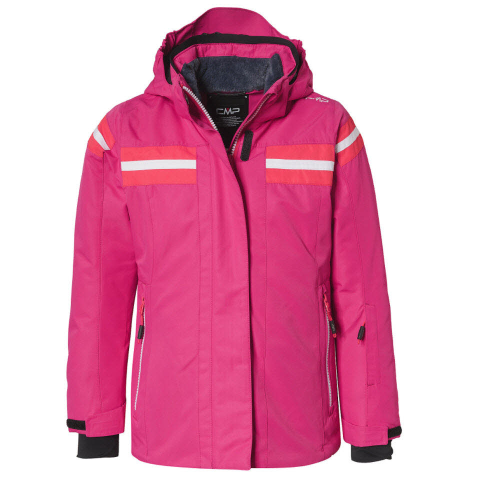 GIRL JACKET SNAPS HOOD