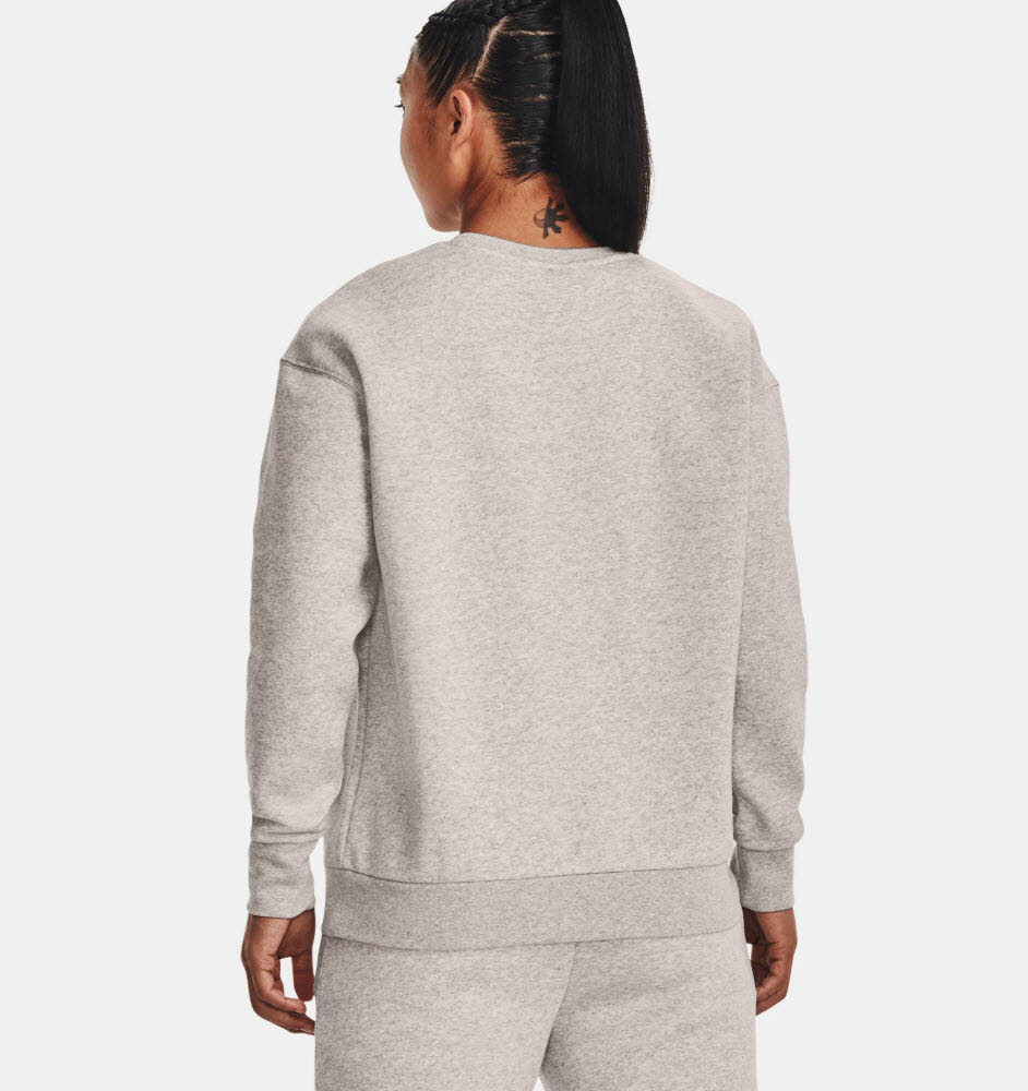 Essential Fleece Crew-BLK