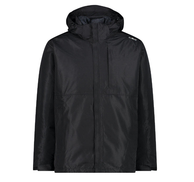 MAN JACKET ZIP HOOD DETACHABLE