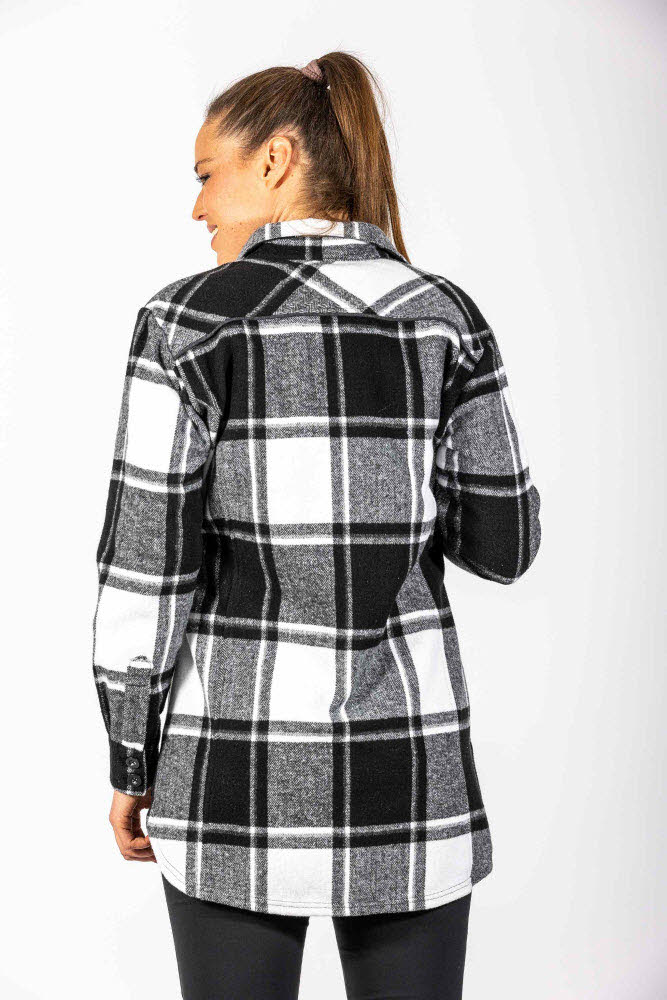 Sanremo lange Flanell Bluse