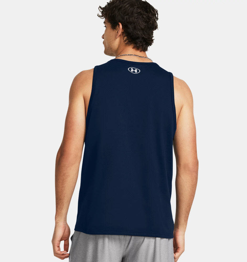 UA SPORTSTYLE LOGO TANK-BLU