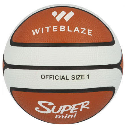 SUPER 14 Mini-Basketball,braun-weis