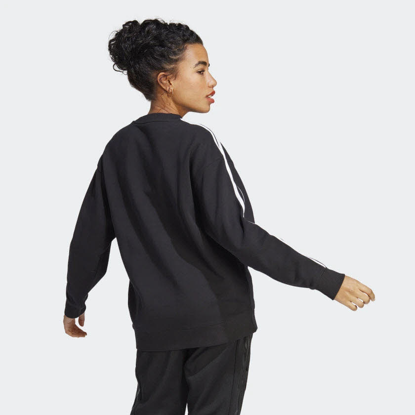 W 3S FT SWT,BLACK/WHITE