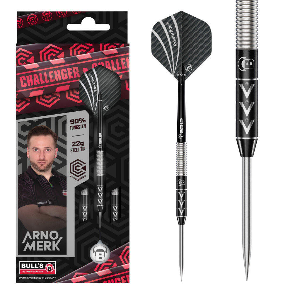 BULL'S Challenger Steel Dart Arno Merk |