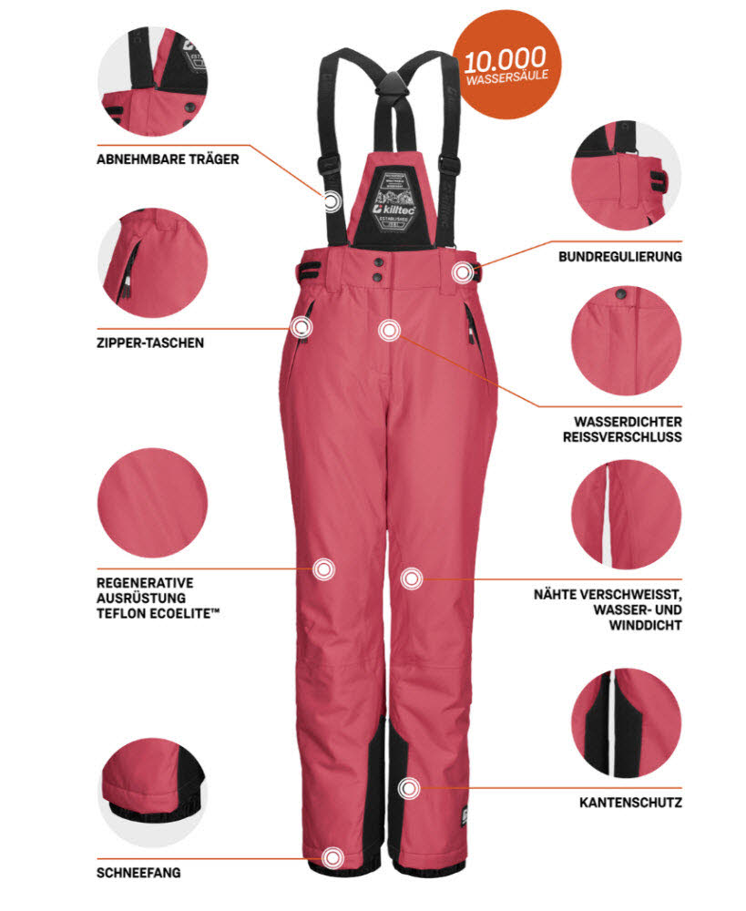 KSW 213 GRLS SKI PNTS