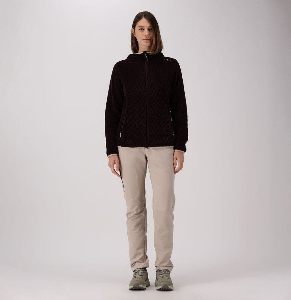 WOMAN JACKET FIX HOOD