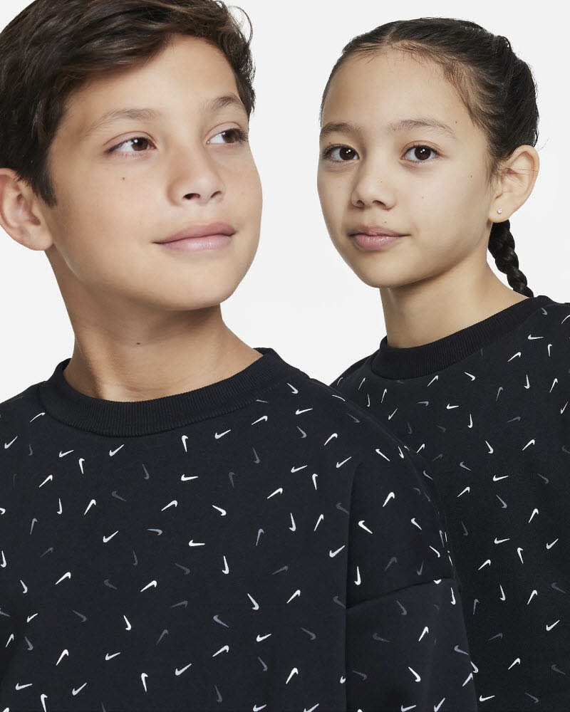 G NSW ICON FLC CREW LOGO PRNT