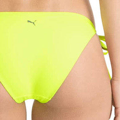 PUMA SWIM WOMEN SIDE TIE BIKINI BOT