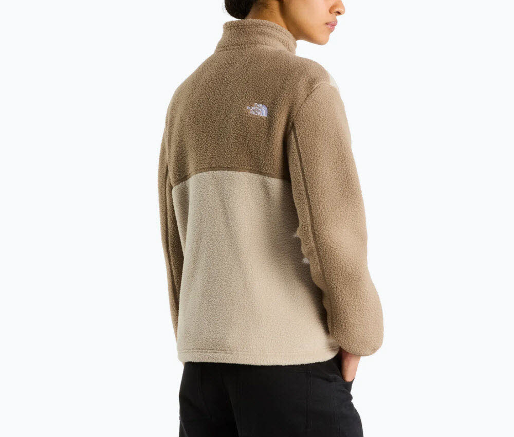 W YUMIORI FULL ZIP Timeless Taupe/Garnet