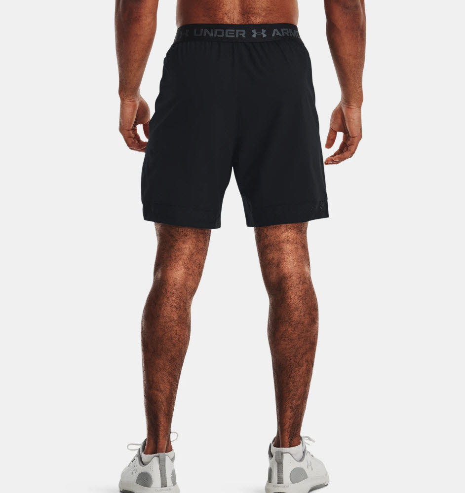 NOS UA Vanish Woven 6in Shorts-BLK,Blac