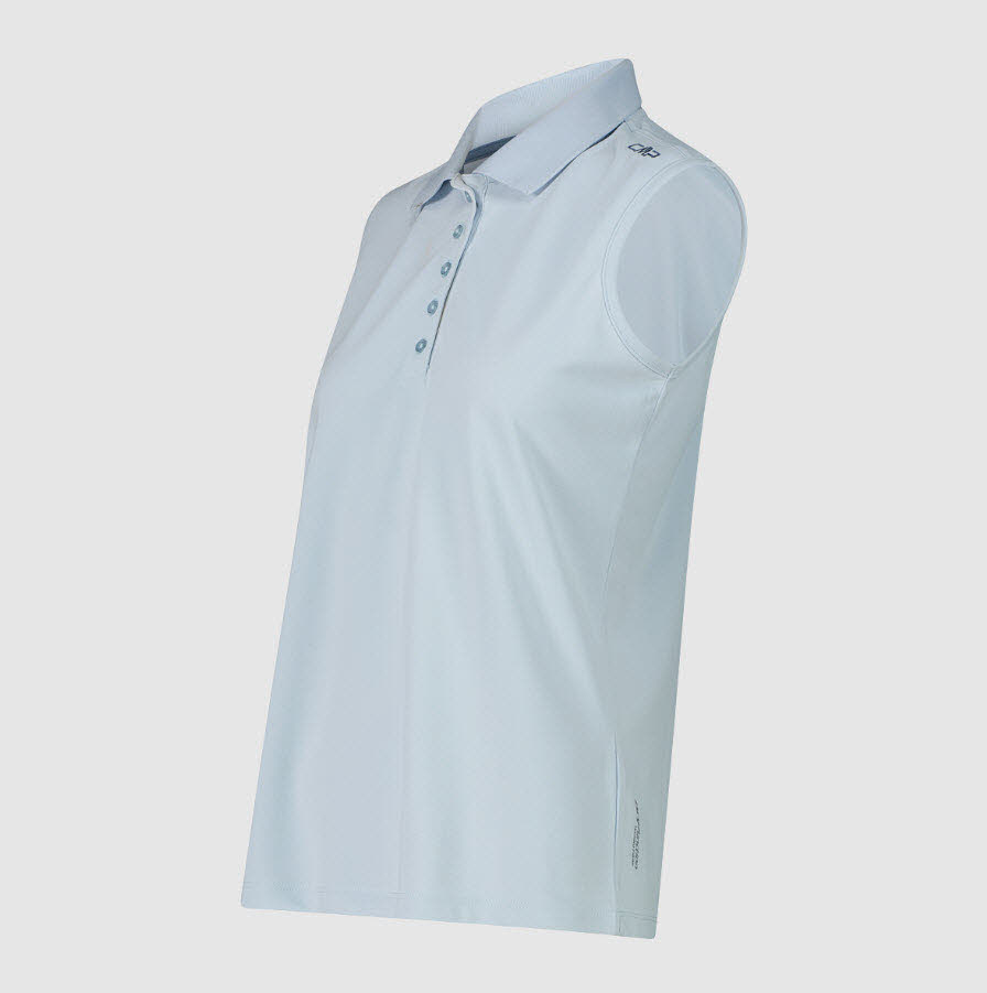 WOMAN POLO SLEEVELESS