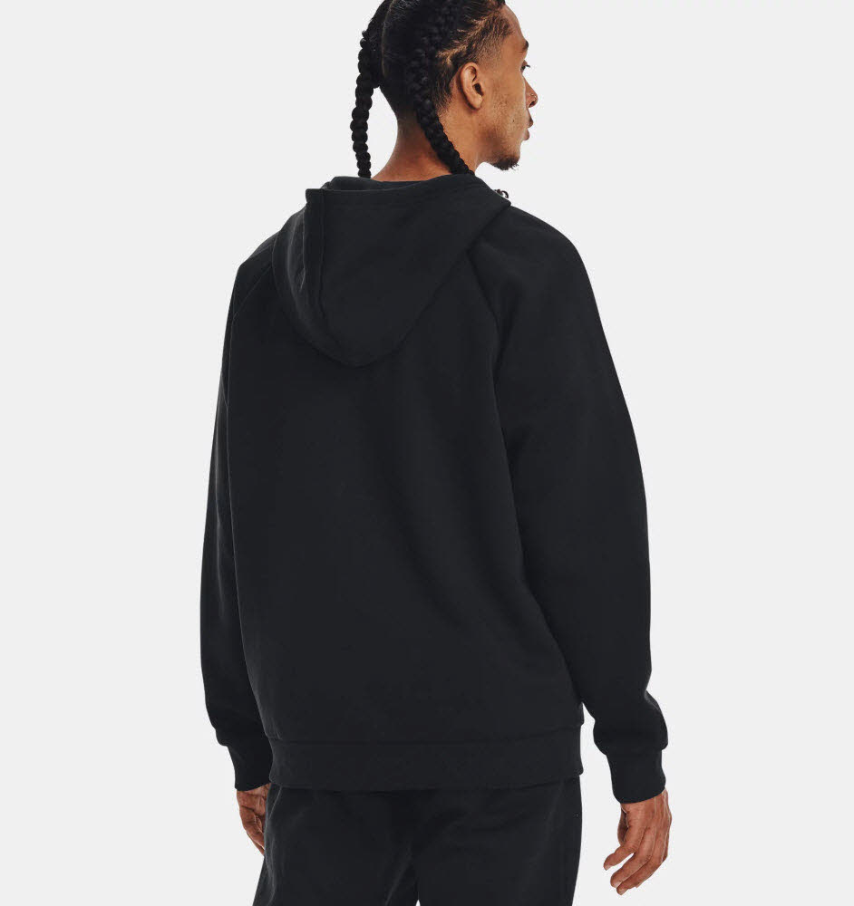NOS UA Rival Fleece FZ Hoodie-BLK