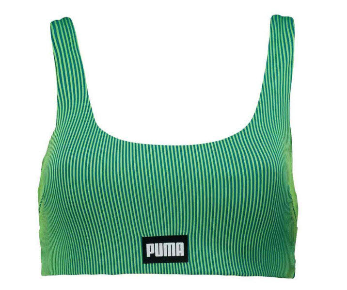 PUMA SWIM WOMEN RIBBED SCOOP N