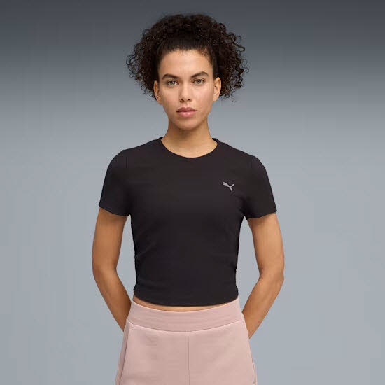 W Cloudspun Rib Tee