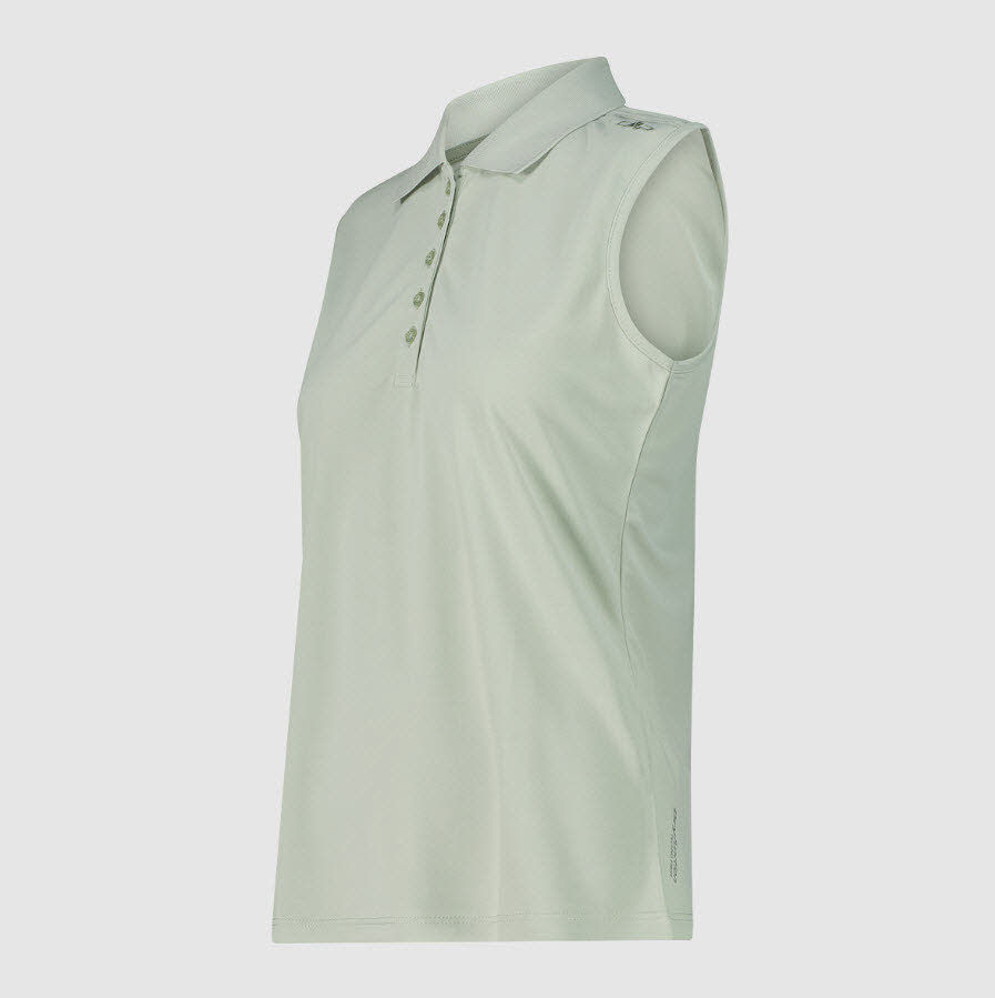 WOMAN POLO SLEEVELESS