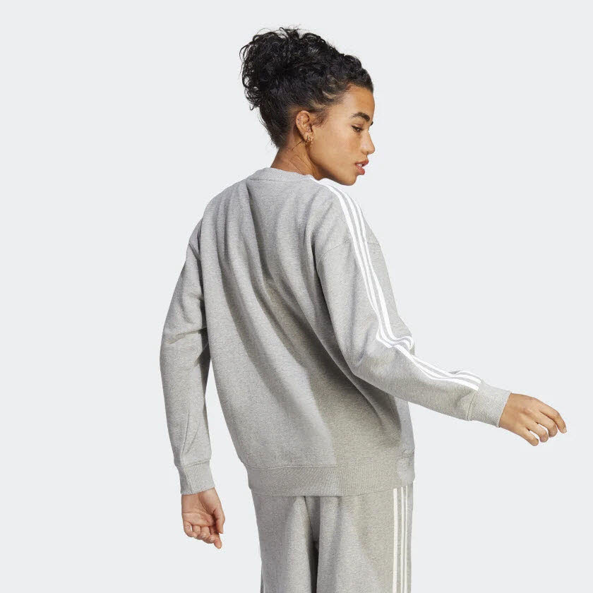 W 3S FT SWT,MGREYH/WHITE