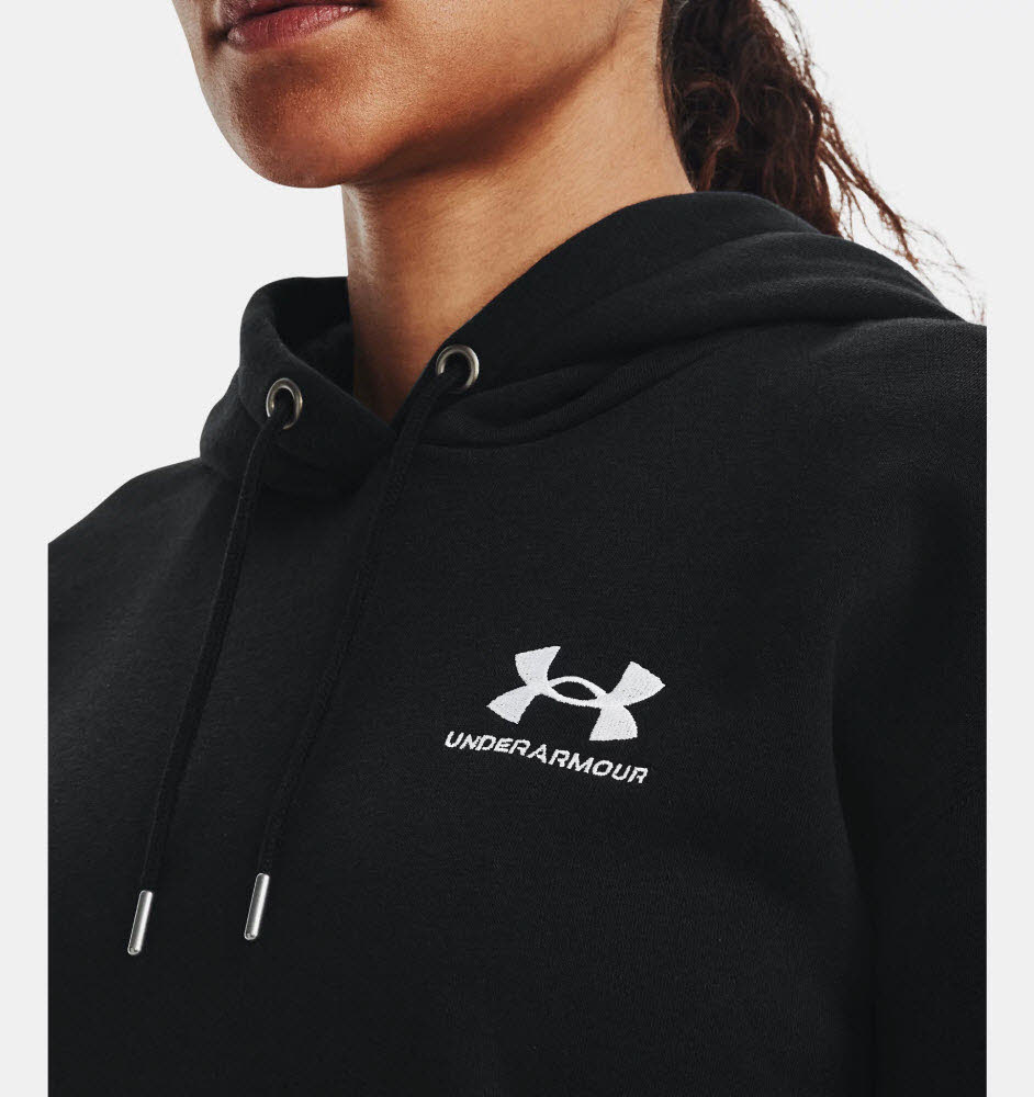 Essential Fleece Hoodie-BLK