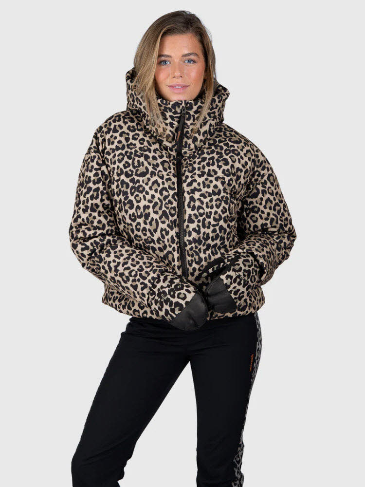 Fiaskia-Print Women Snow Jacket