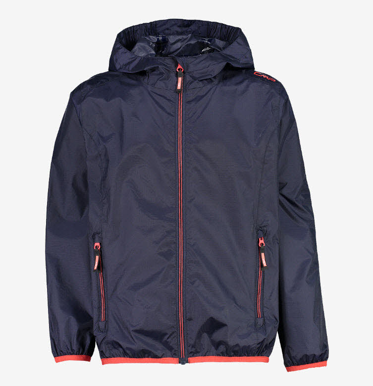 NOS G JACKET RAIN FIX HOOD,NAVY-RED