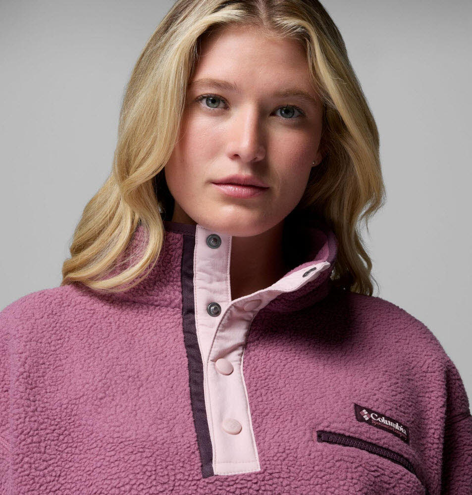 Helvetia II Cropped Half Snap Fleece