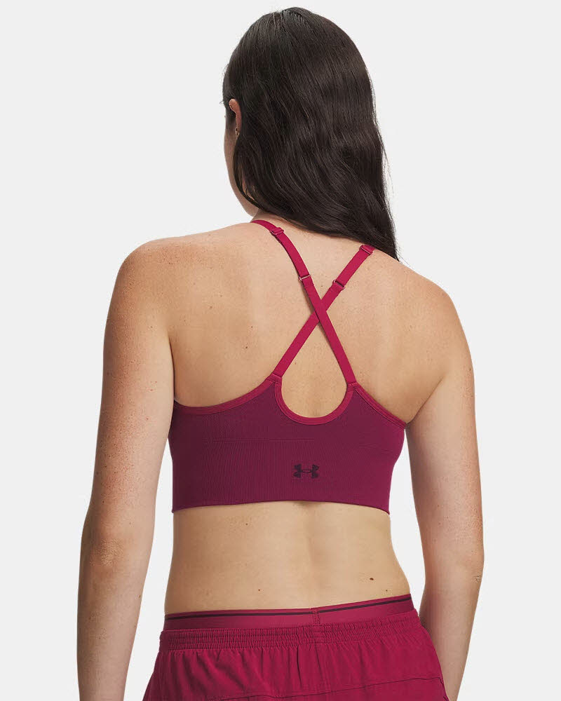 Vanish Seamless Low Bra-RED